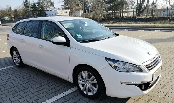 Peugeot 308 cena 31200 przebieg: 262200, rok produkcji 2015 z Piła małe 301